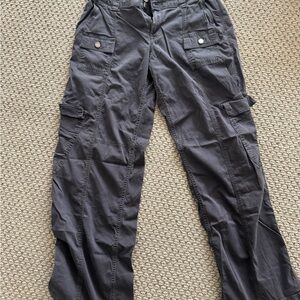Hollister Dark Gray Cargo Pants for Men